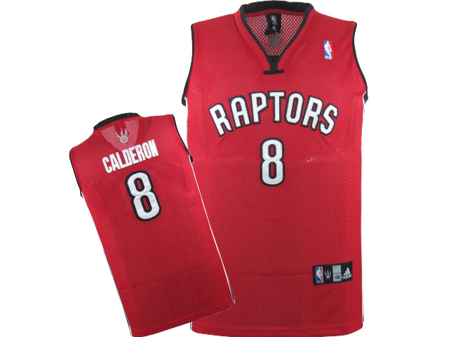 Discounted NBA Toronto Raptors 8 Jose Calderon Swingman Road Adidas Jerseys